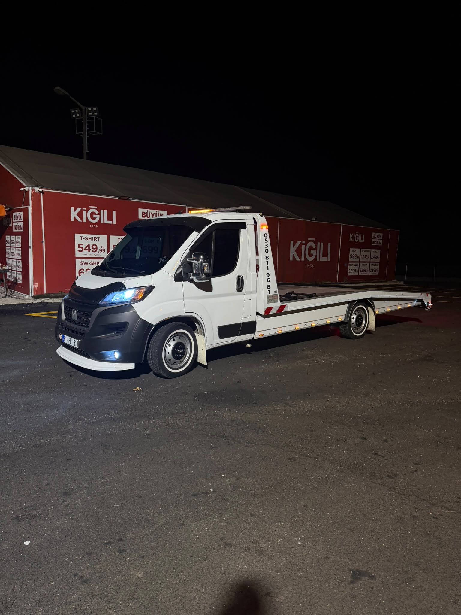 Düzce oto çekici ile kaza sonrası araç kurtarma çalışması